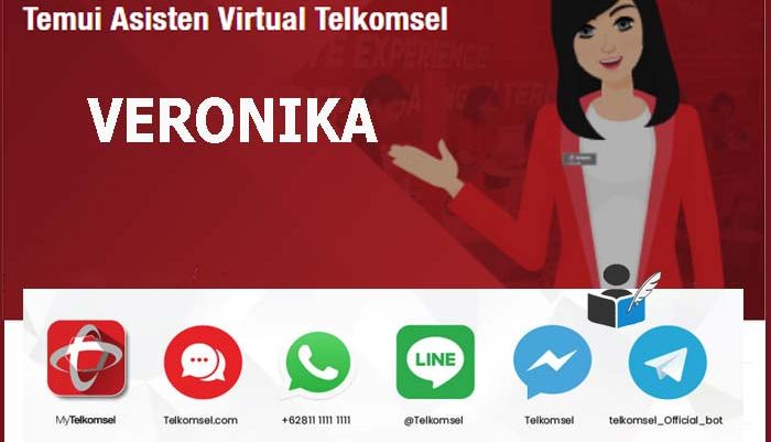 Veronika Asisten Virtual Telkomsel
