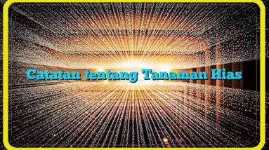 Catatan tentang Tanaman Hias