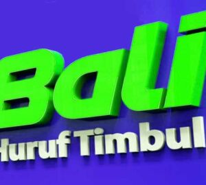 huruf timbul