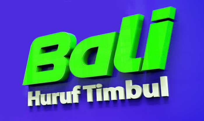 huruf timbul