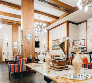 perpaduan gaya vintage dalam desain interior modern
