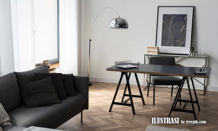 inspirasi desain ruang kerja di rumah
