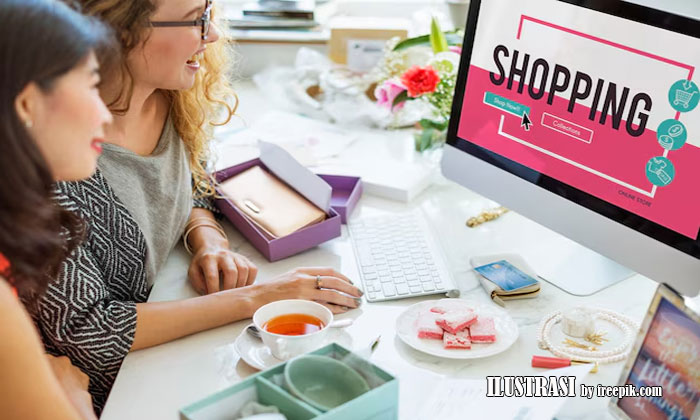 inspirasi desain toko online yang menarik